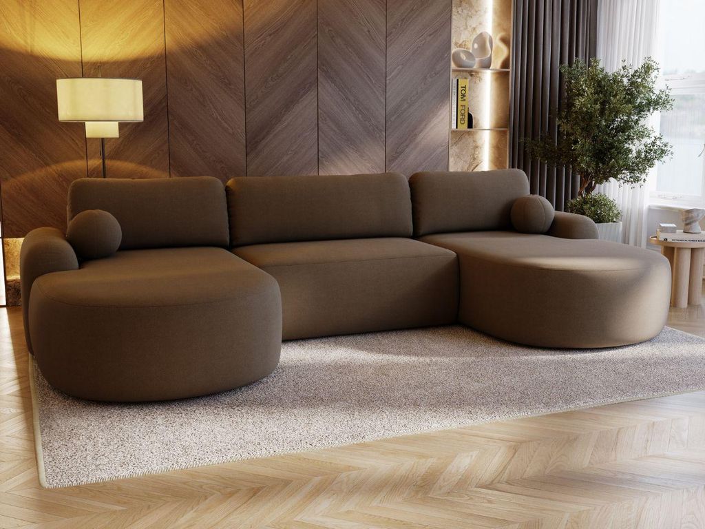 GrainGold Ecksofa U-Form Aurio - Ecksofa mit Produktbild 