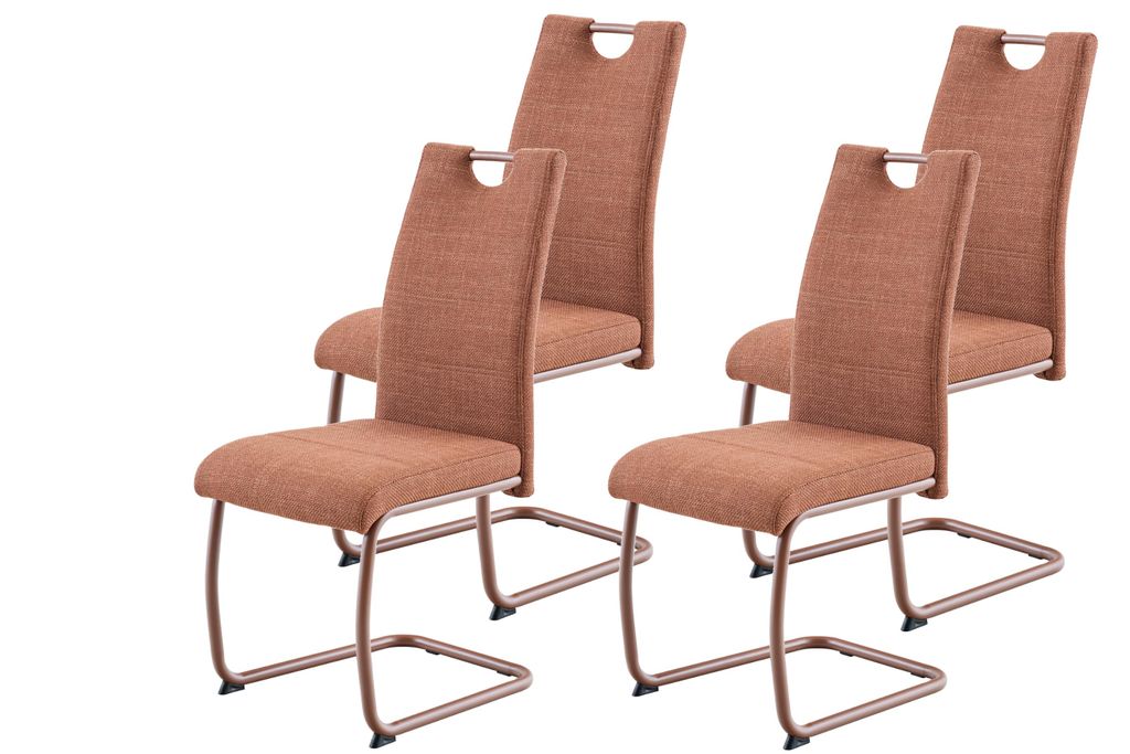 Hela Tische, 4er Set Freischwinger Esszimmerstuhl Florenz, Produktbild 