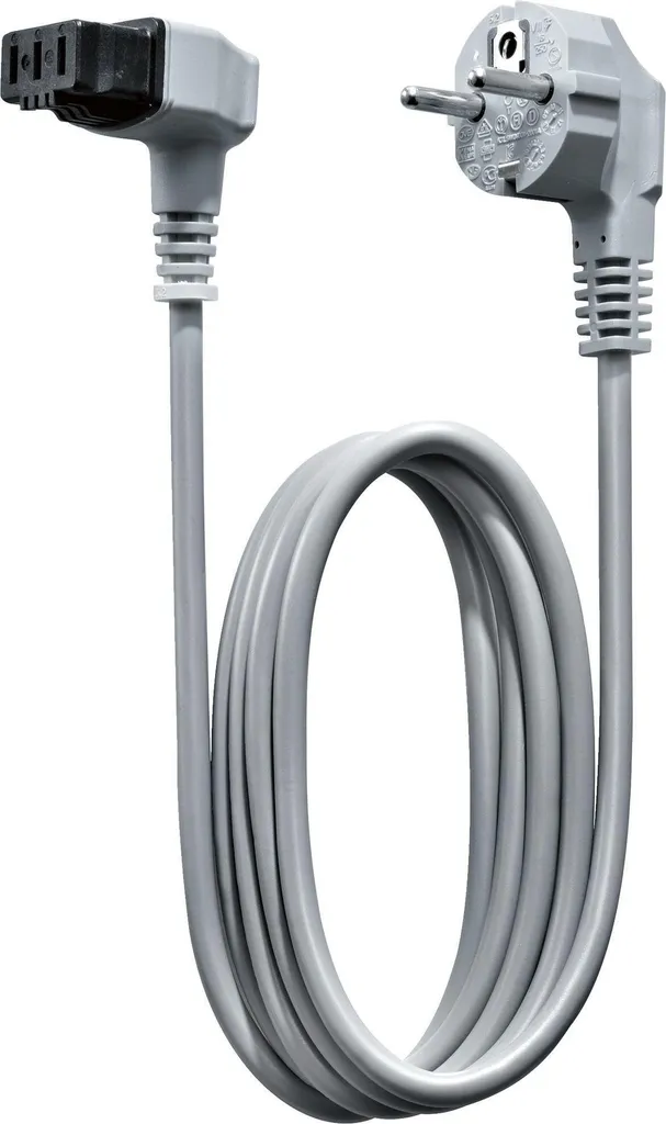 Câble d'alimentation Neff Z7865X1EU Gris avec Fiche Secteur Type F