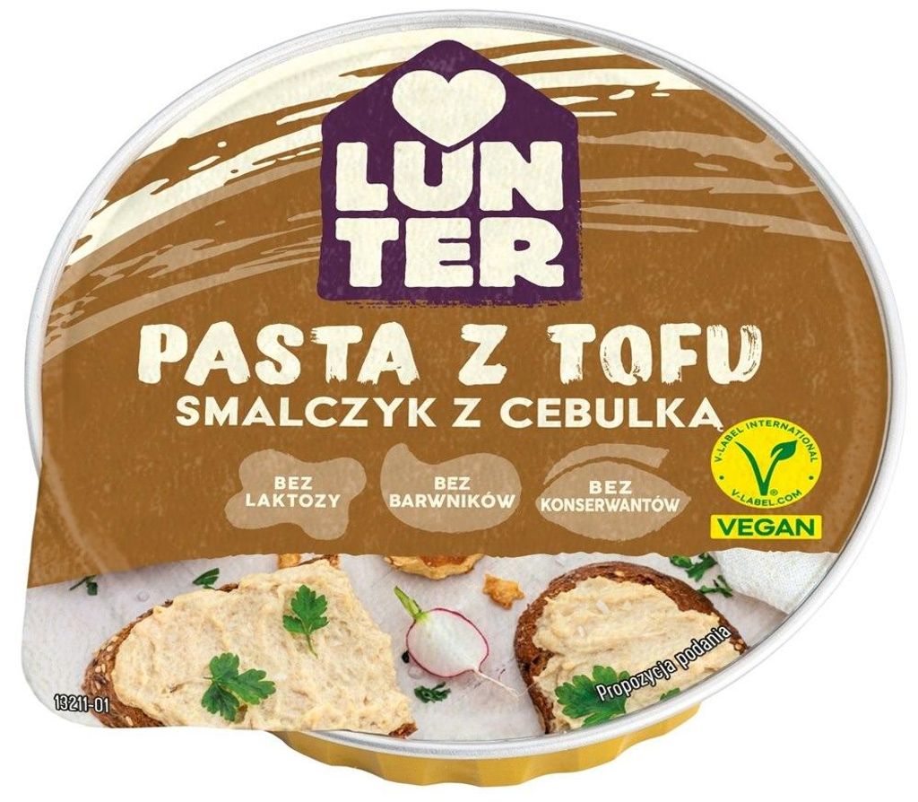 Lardo vegetale con tofu e cipolle 75g Lunter Immagine del prodotto 