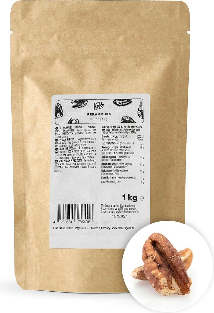 KoRo I Pekannussbruch 1 kg Produktbild 