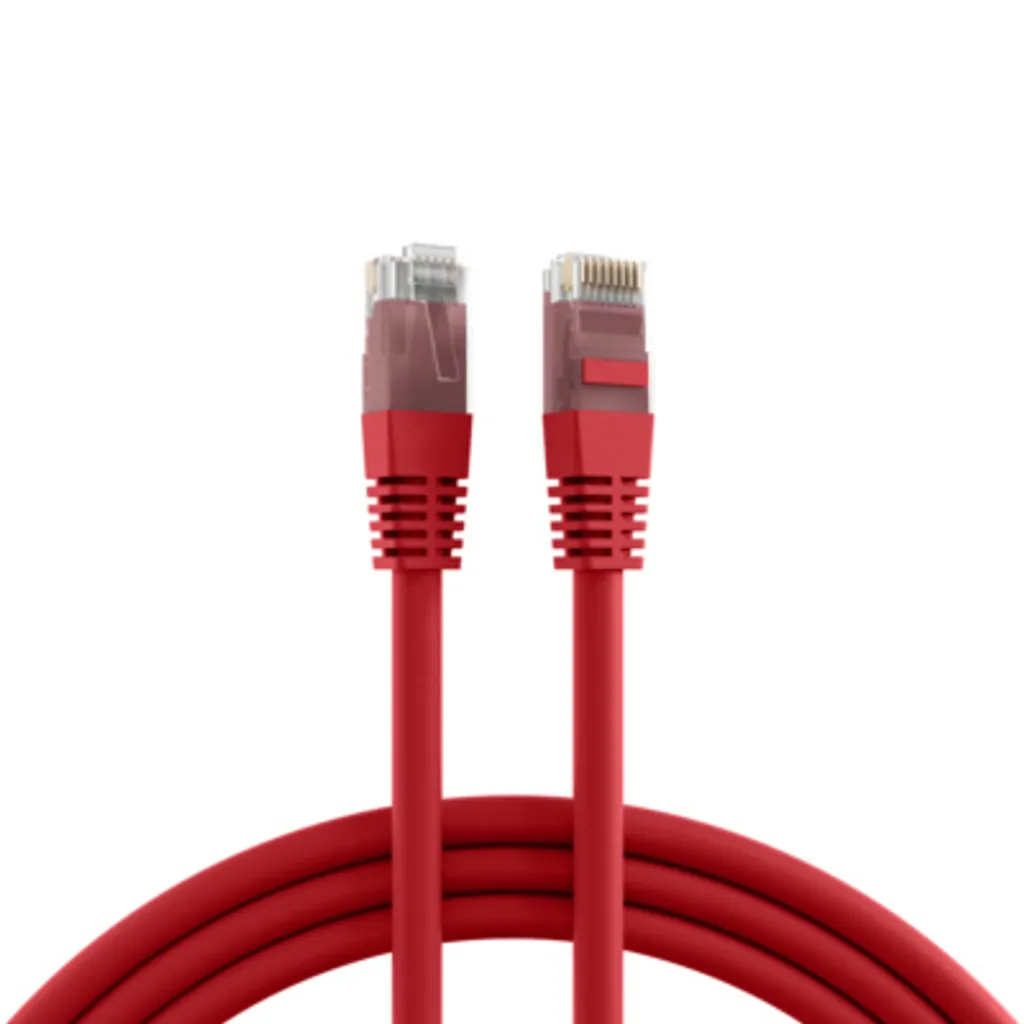 Cavo Rete 7,5m Rosso Cat.6 EFB K8100RT.7,5 U/UTP Professionale