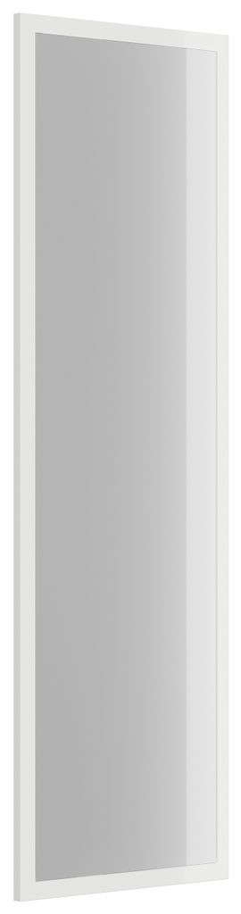 Flurspiegel Mirall 45x145 cm Weiß hochglanz : Weiss hochglanz