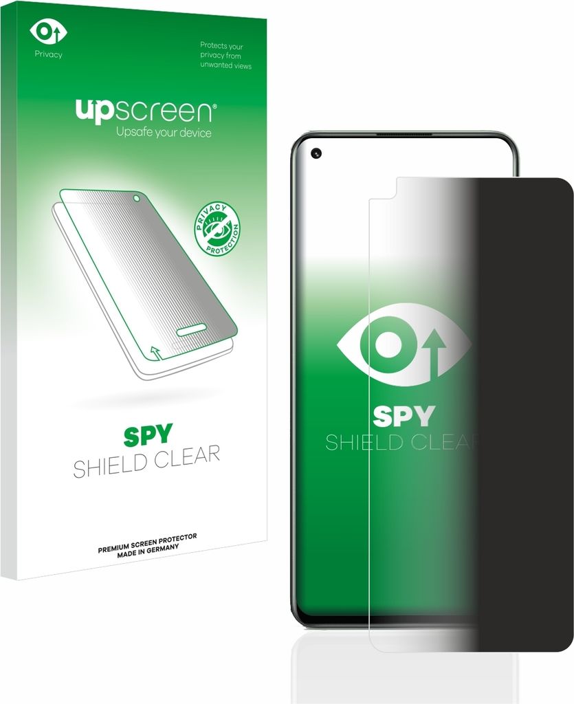 Für realme GT 2 Pro Sichtschutzfolie Schutzfolie upscreen Anti-Spy Privacy Sichtschutz Blickschutz Display Schutz Folie Blaulichtfilter