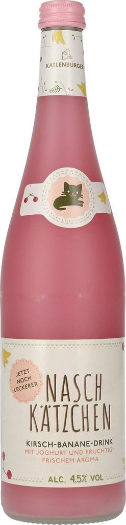 Katlenburger Naschkätzchen cerise-banane 4,5% vol. 0,75l Image du produit 