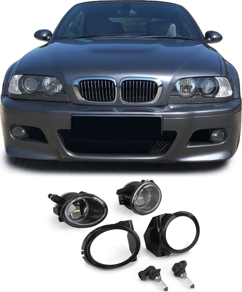 Phares Antibrouillard Sécurité BMW E39 Pack M pour Route et Pluie
