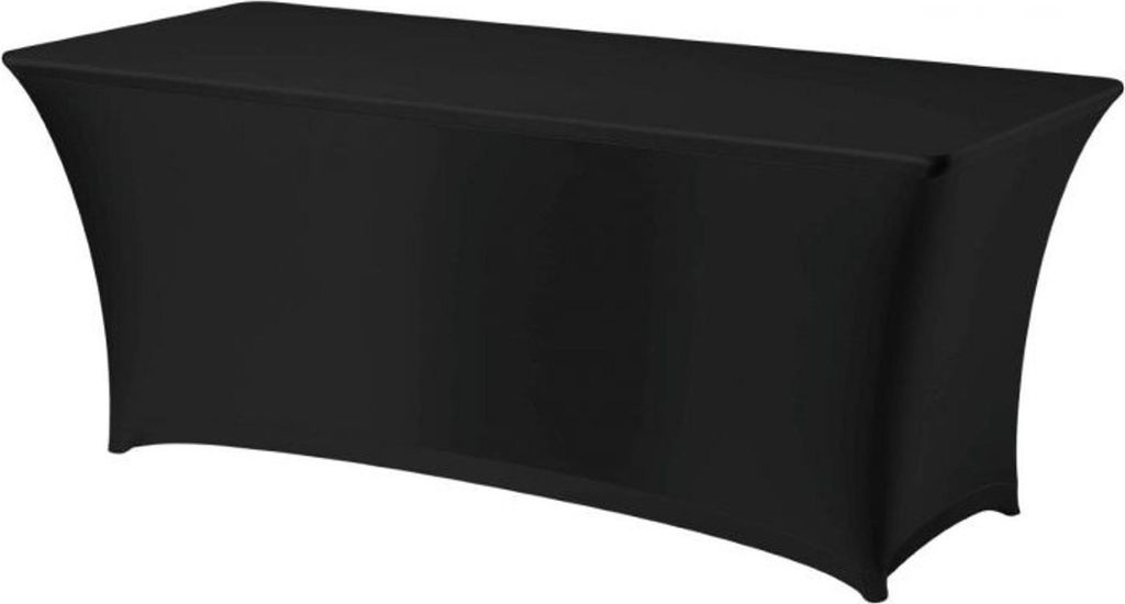 HENDI Tischhusse, rechteckig, 810927, Schwarz, 1500x760x(H)730mm