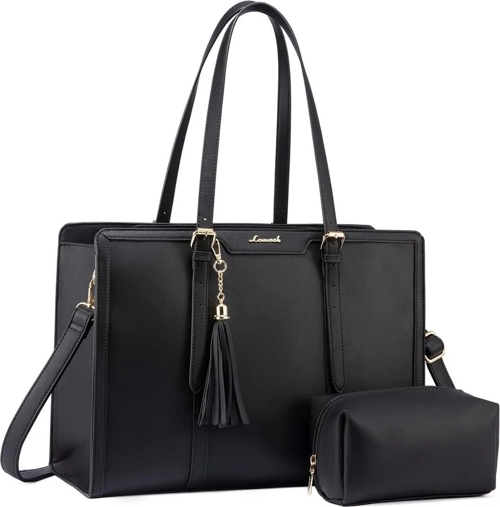 Borsa Donna 17 Pollici LOVEVOOK: Briefcase in Pelle Idrorepellente