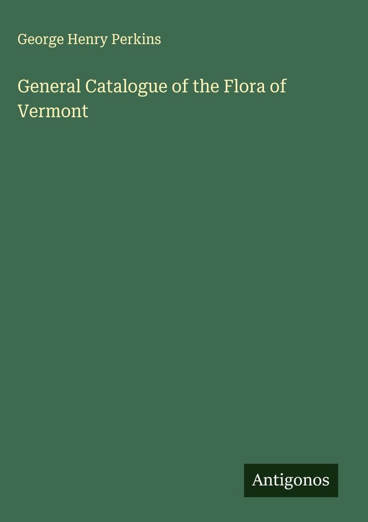 Gesamtkatalog der Flora von Vermont