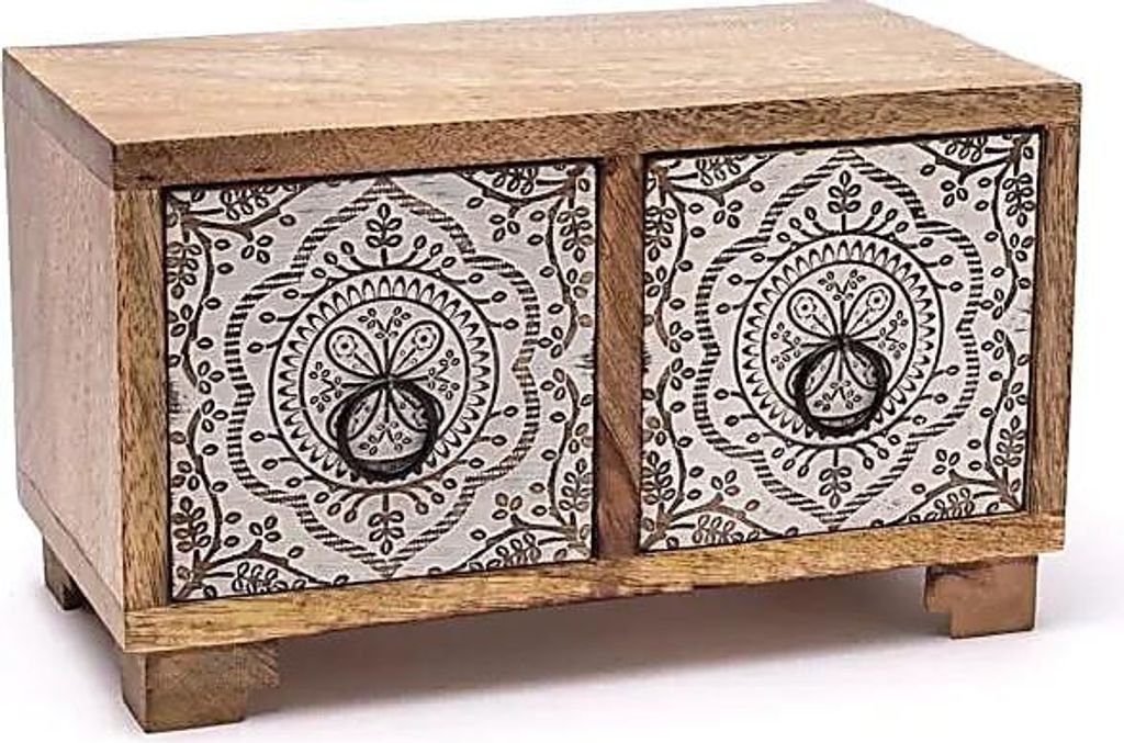 Ladekast Mandala Print - 24,5x12,5x15,5cm Productafbeelding 