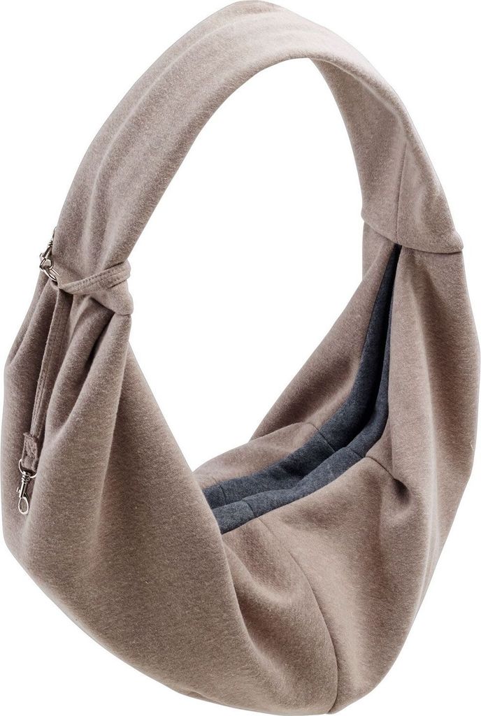 Tragebeutel Los Angeles 60x30 cm, taupe/grau