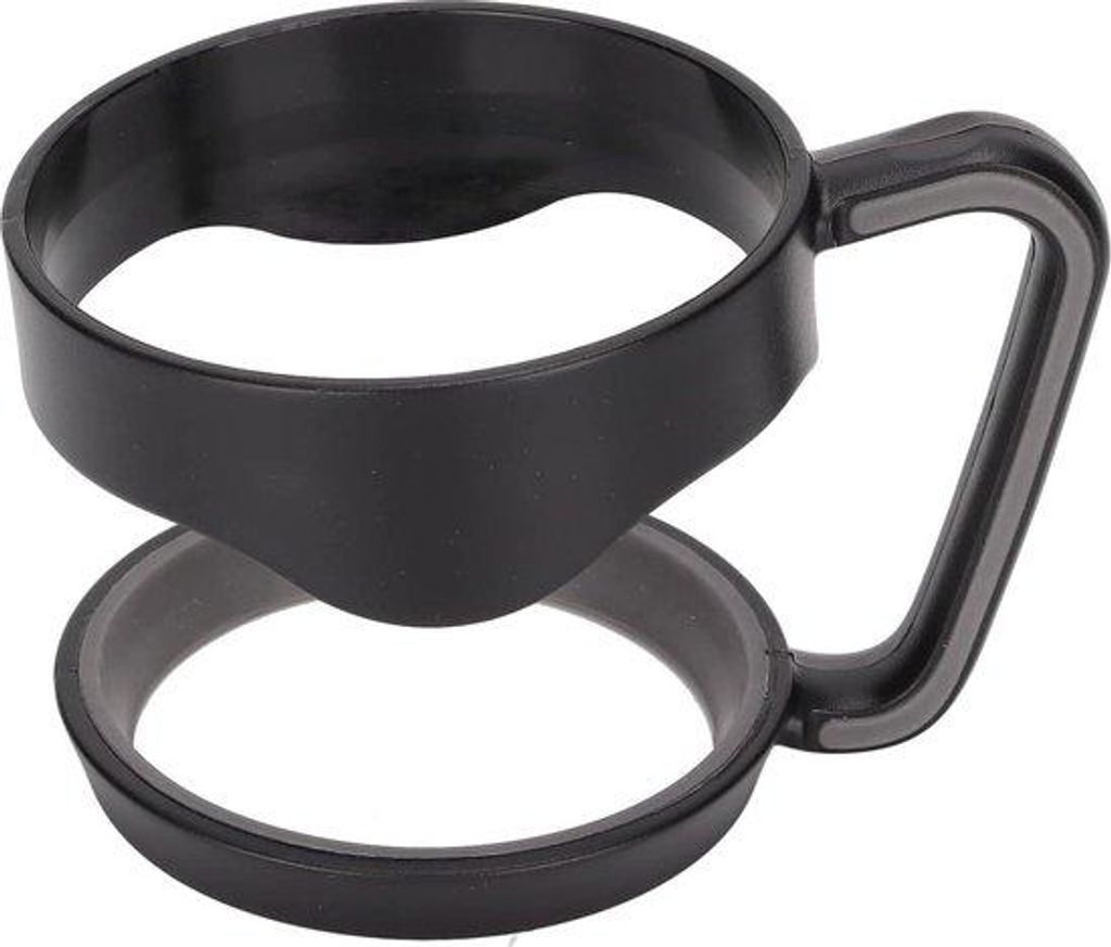 30Oz lichtgewicht Reise-Mokka-Halter - Antislip-Autohalter - Schwarz.