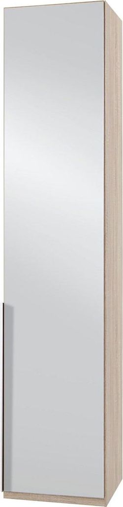 Kleiderschrank New York B Schlafzimmerschrank mit Spiegel Ausführung wählbarEiche Sägerau