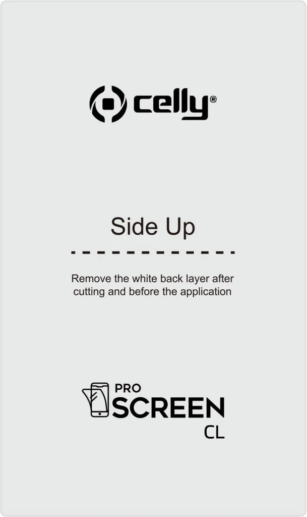 Celly Pro Screen Film de Protection Écran Clair Universel - Lot de 50 Pièces