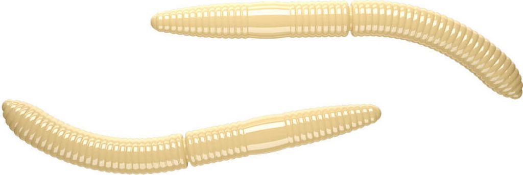Libra Lures Fatty DWorm 65 Gummiwurm schwimmend Cheese Knoblauch