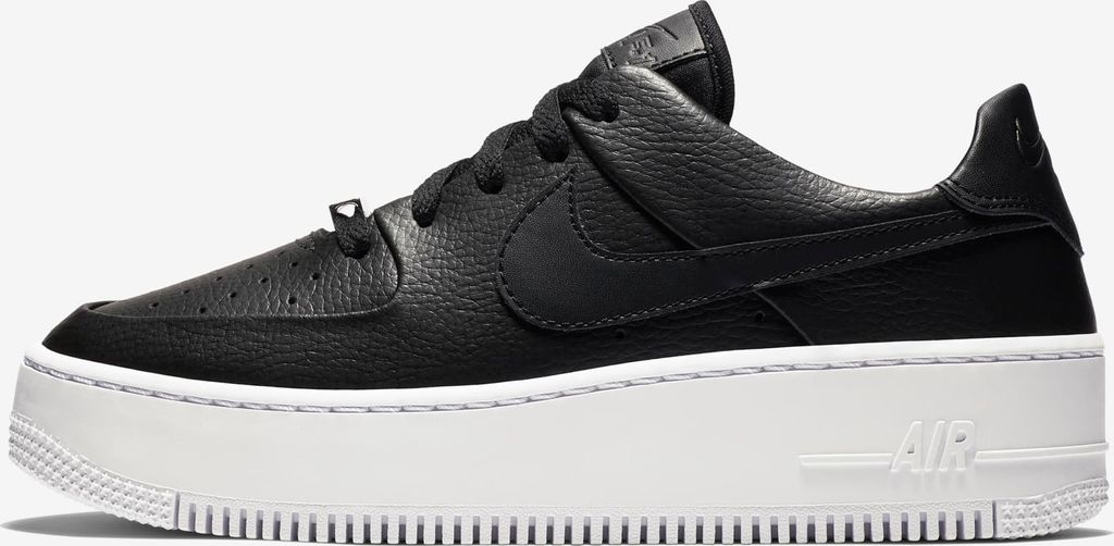 Nike Air Force 1 Sage Low "Black White", Schwarz, Größe: 42,5
