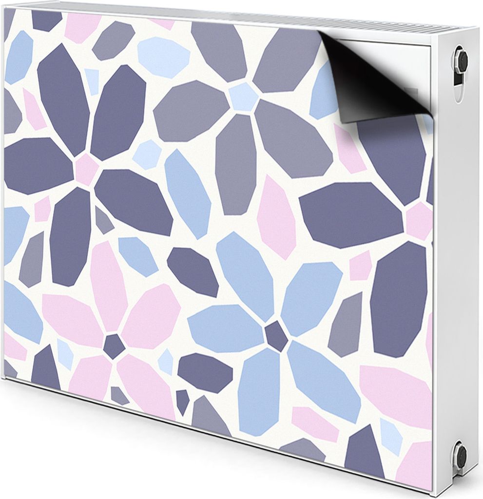 Magnet Heizung Verkleidung Abdeckung Heizung Heizkörperabdeckung 110x60 cm - Blumen, geometrisch