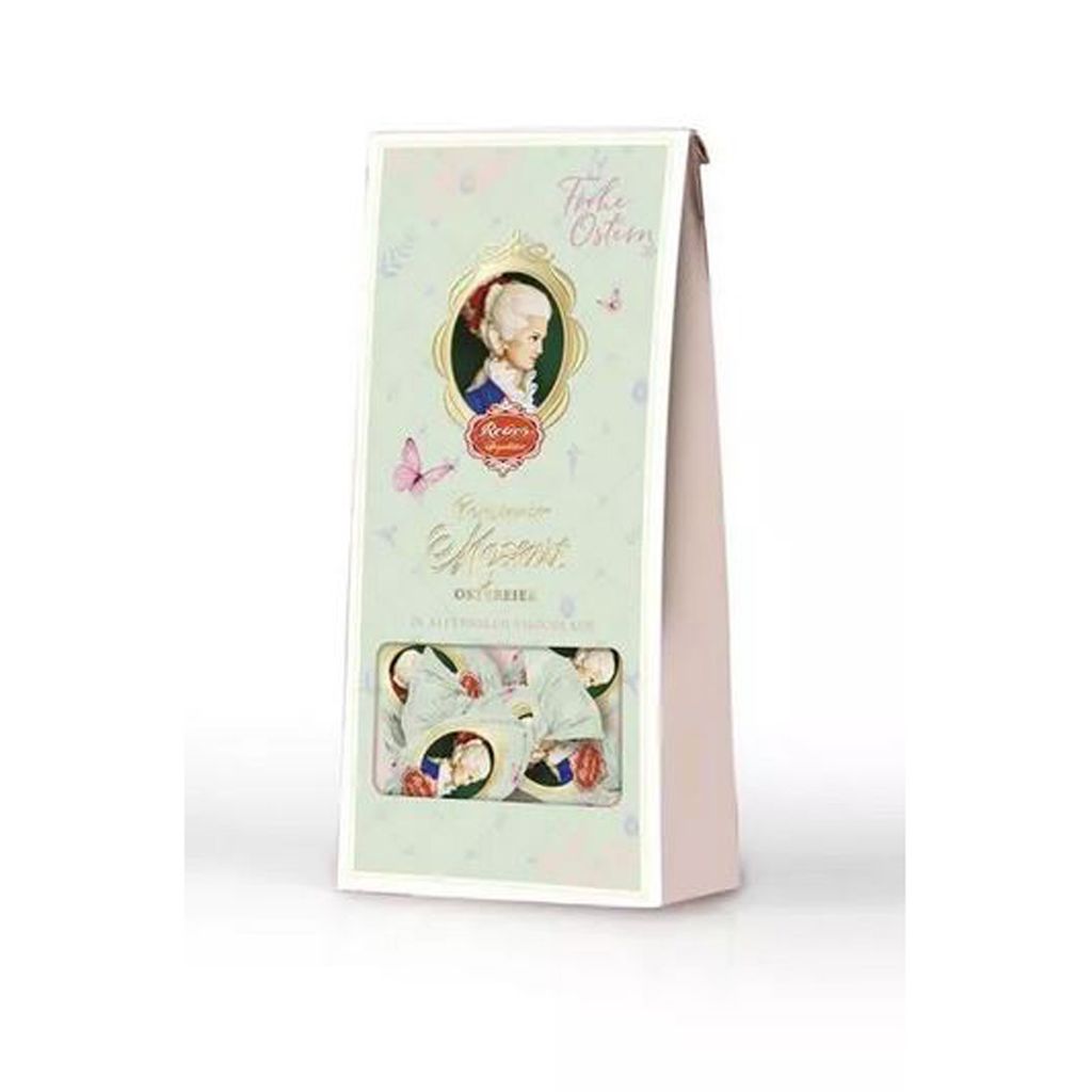 Reber Constanze Mozart Pisanki wypełnione mleczną czekoladą Zdjęcie produktu 