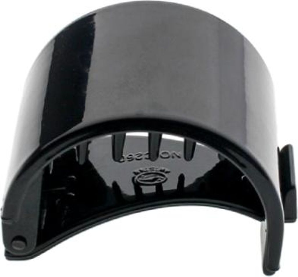 Fermaglio Nero Semitondo Per Capelli Sollevati 4Cm X 3Cm Immagine del prodotto 