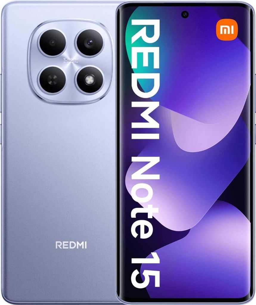 Xiaomi Redmi Note 15 5G 6GB/128GB Nebelviolett Dual-SIM Produktbild 