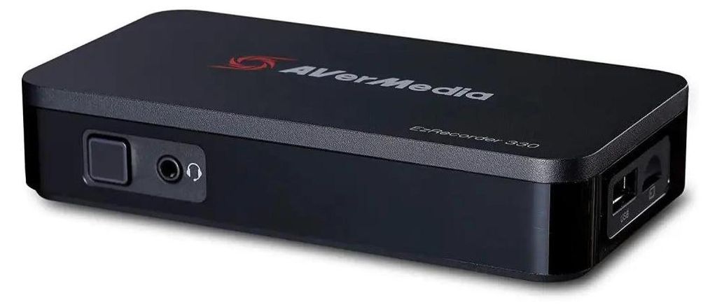 AVerMedia ER330, Schwarz, HDMI, 3840 x 2160 Pixel, MicroSD Produktbild 