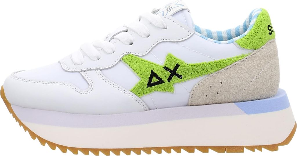 Sun68 Plateau Sneaker Damen 32303338383233 Weiß 41 EU