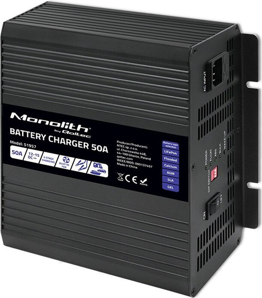 QOLTEC 51957 Inteligentna ładowarka Monolith do Zdjęcie produktu 