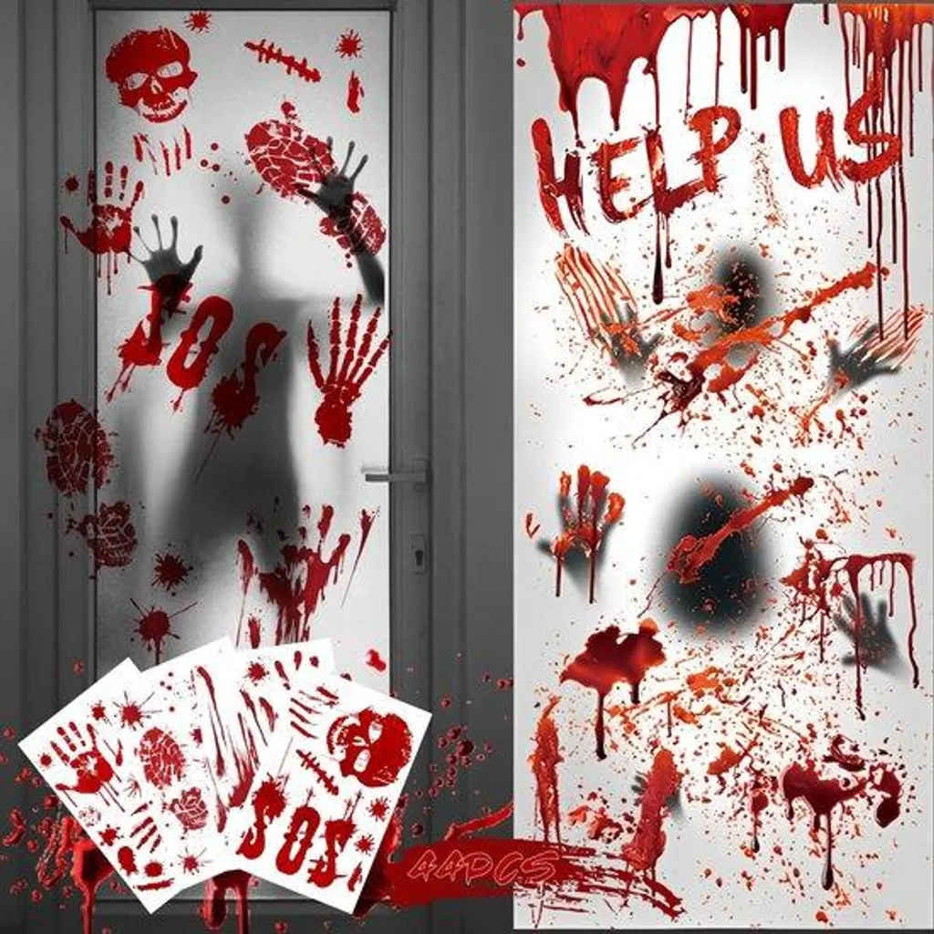 Affiche Halloween zombie réutilisable pour transformer votre mur sans effort