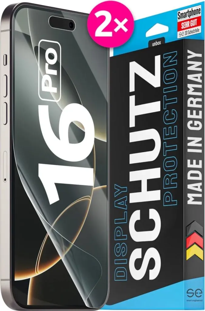 Film de protection iPhone 16 Pro smart engineered SE0-F0101-0525-24-M