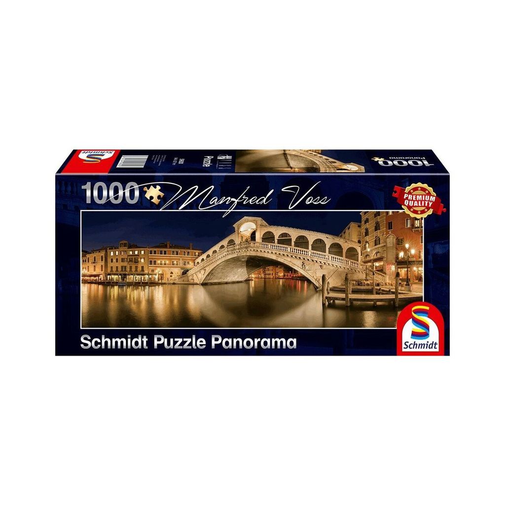 Schmidt Spiele Puzzle Rialto Brück, Manfred Voss, Panorama Obrázek produktu 