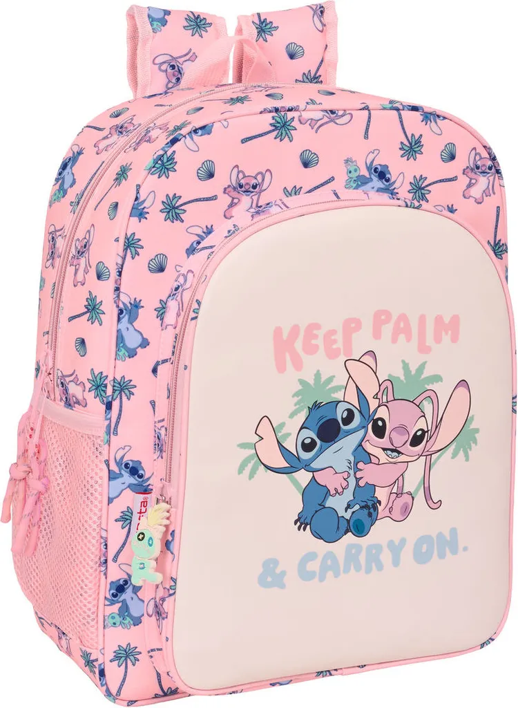 Recensione Zaino Stitch Rosa Beach 32x38x12 - Scuola Elementare