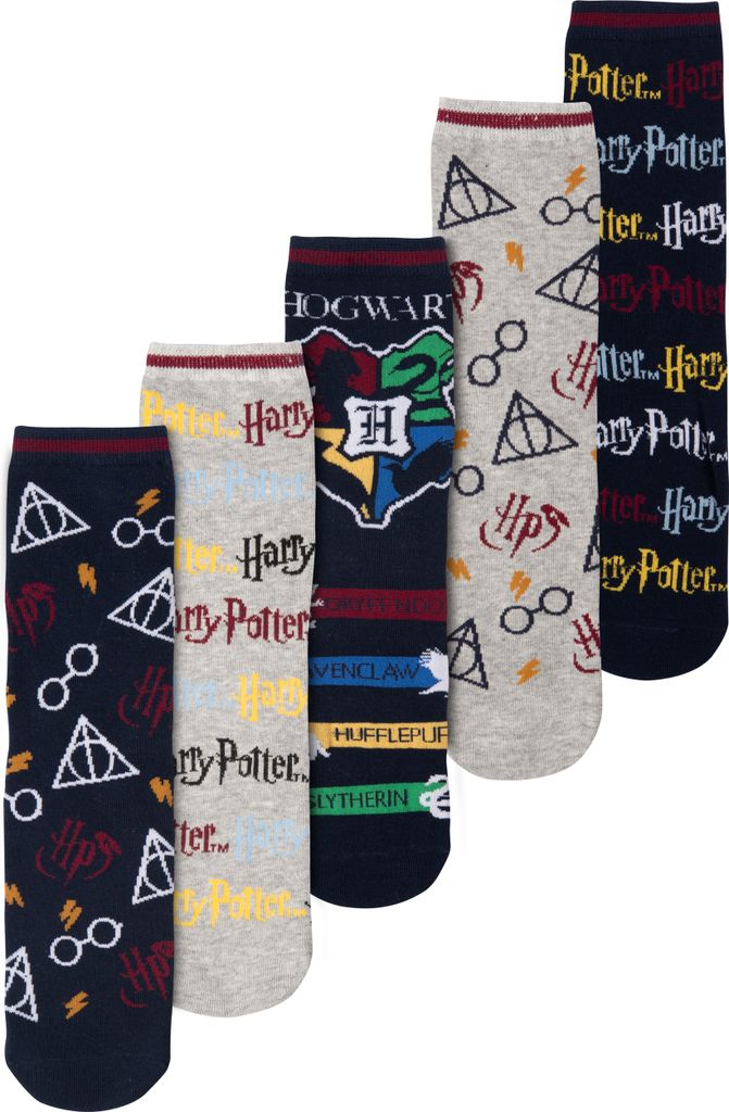 Harry Potter Socken für Herren - Männer Hogwarts Sneaker Produktbild 