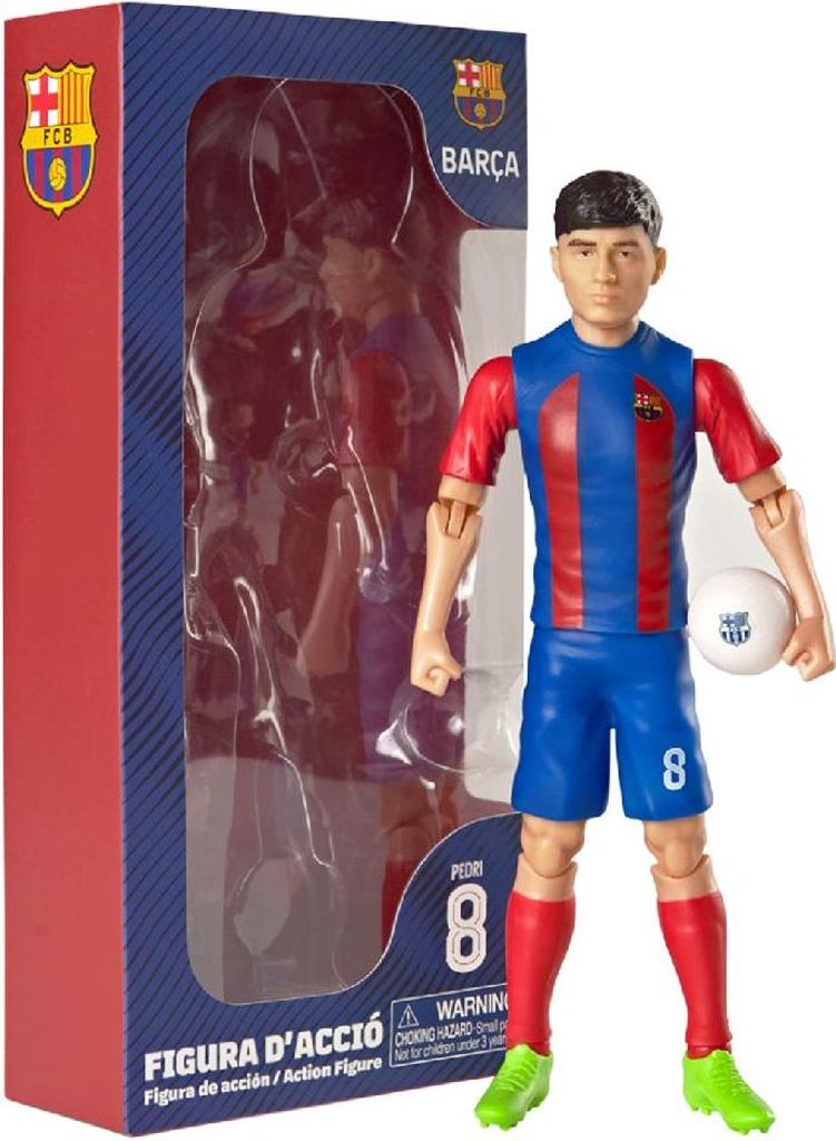 FC Barcelona Pedri Action Figur 20cm Produktbild 