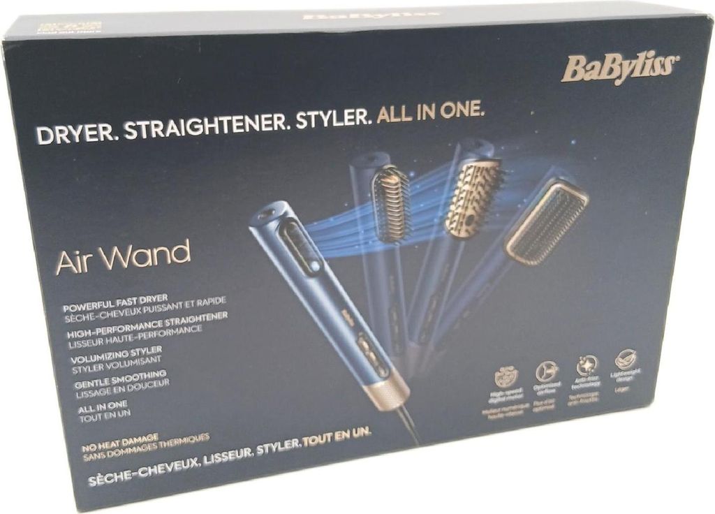 BaByliss AirWand Haarglätter 2in1 Styler Nasshaar Produktbild 