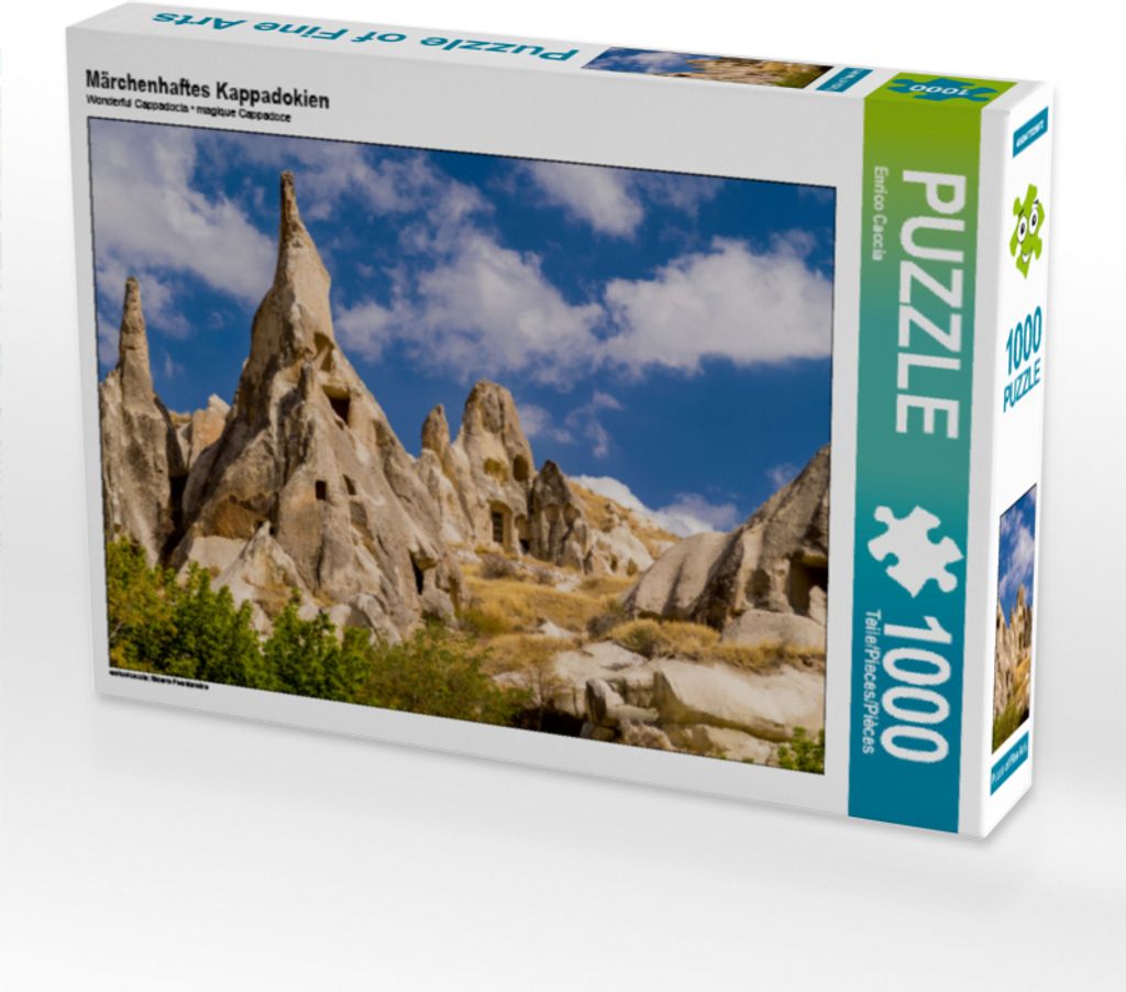 CALVENDO Puzzle Märchenhaftes Kappadokien | 1000 Teile Lege-Größe 64x48cm Foto-Puzzle für glückliche Stunden