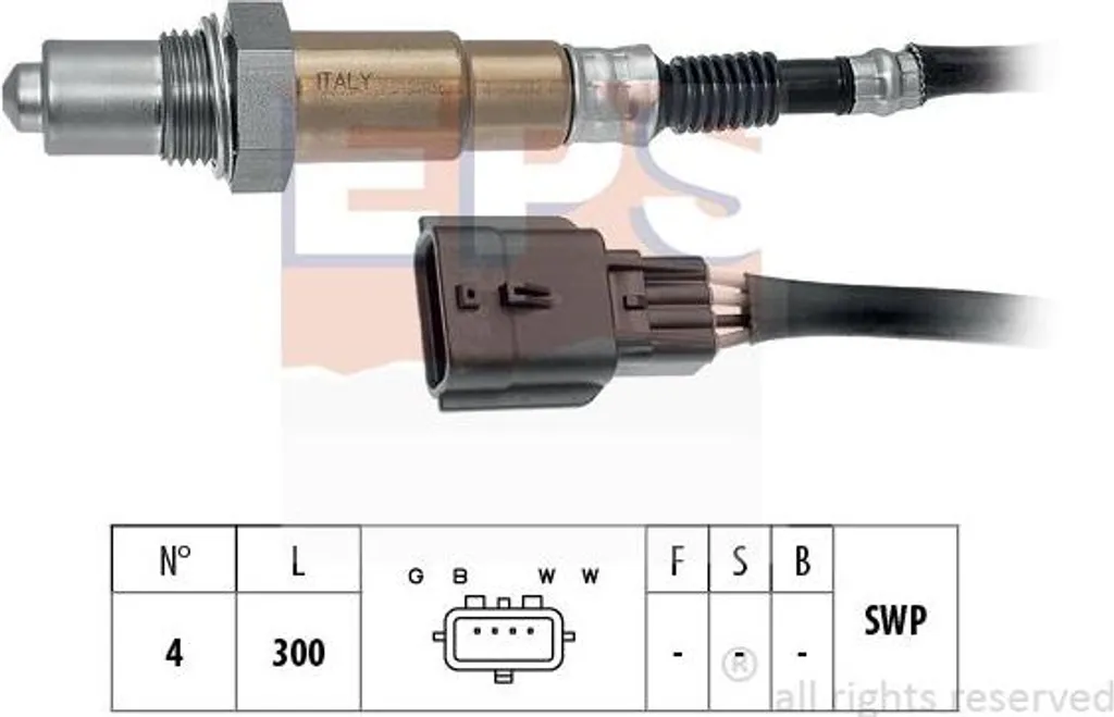 Sonde Lambda EPS pour Passer le Contrôle Technique Nissan X-Trail T30