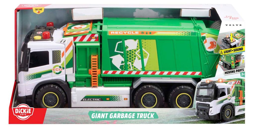 SIMBA Dickie Giant śmieciarka 55cm św/dźw 374-9040 Zdjęcie produktu 