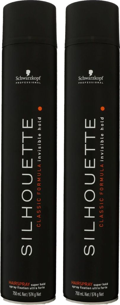 Schwarzkopf Silhouette Classic Formula 2 x 750 ml Haarspray Produktbild 