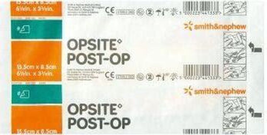 Opsite Post-Op Vodotsn obvaz 15,5 cm x 8,5 cm Obrázek produktu 