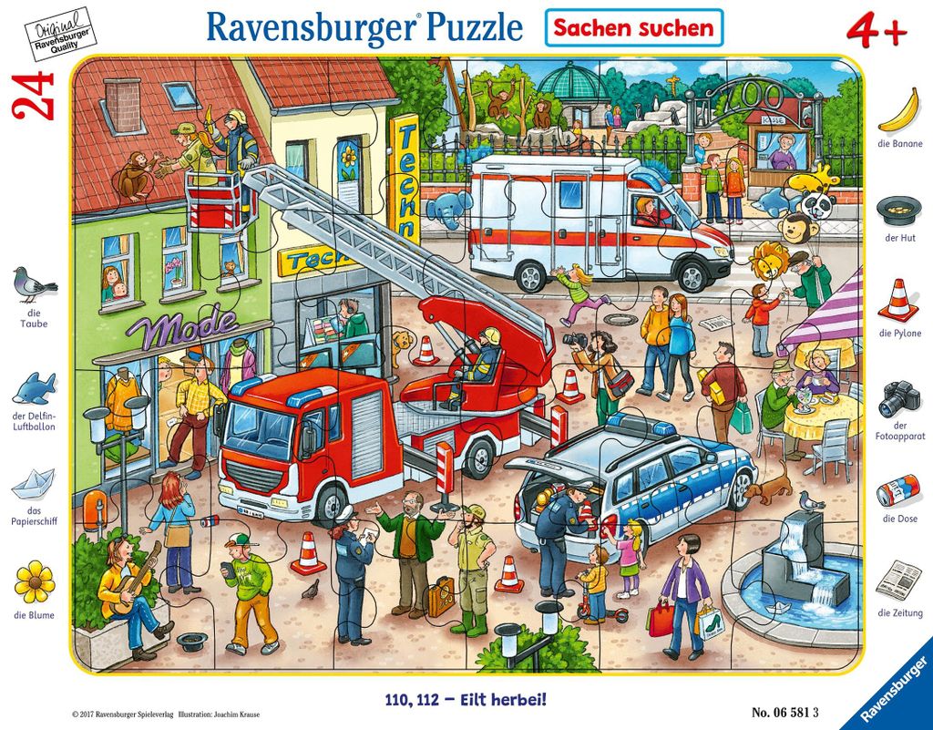 110, 112 - ¡Llamen inmediatamente! Ravensburger, 06581 Imagen del producto 