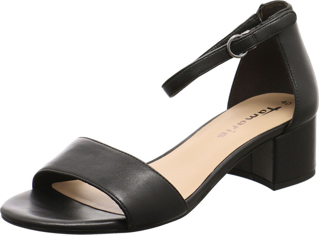 Tamaris Damen Sandalette weiß matt