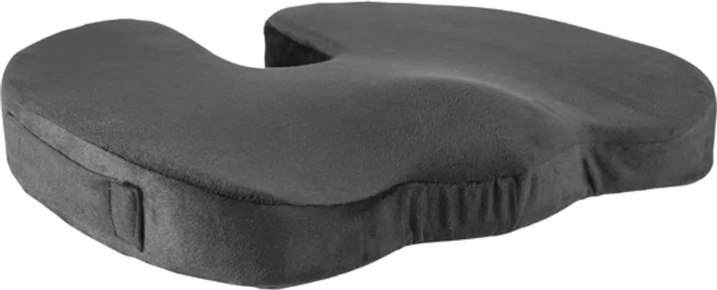 Coussin de siège en mousse à mémoire de forme haute densité noir