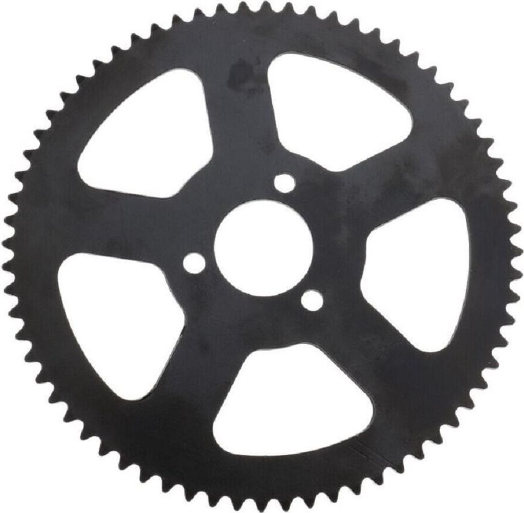 Kettenrad Ritzel Zahnrad Antriebsrad 68 Zähne 25H Kette InnenØ 26,5 mm schwarz