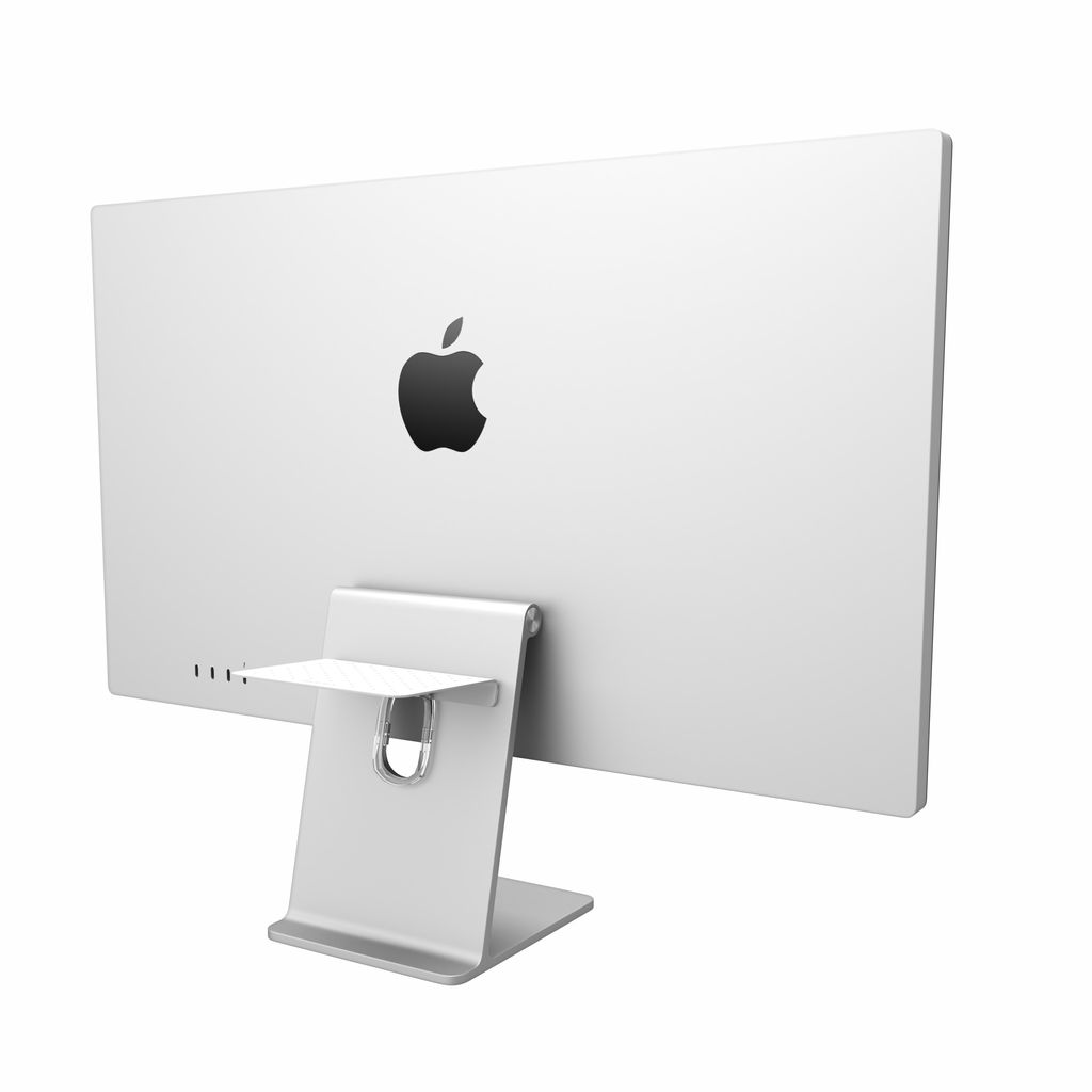 Twelve South BackPack - Ablage für iMac 24 Zoll M1 ab 2021 und Apple Studio Display - Weiß