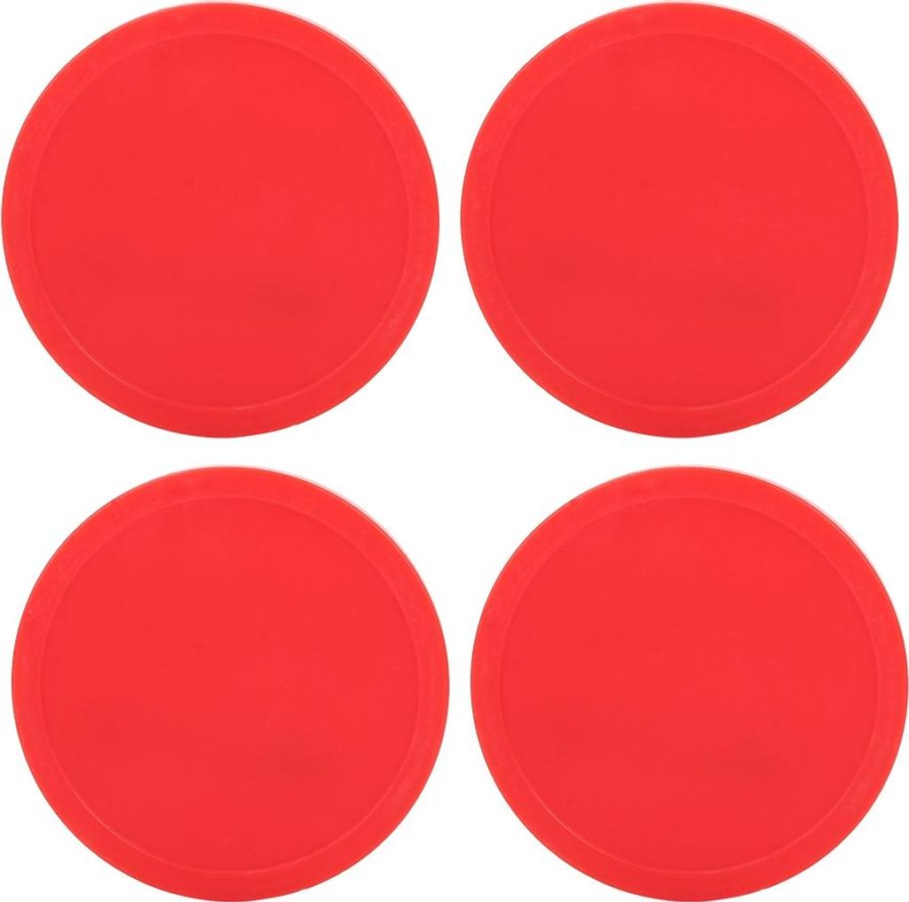 4 Stück austauschbare Kunststoff-Airhockey-Pucks für Tischspiele (L)