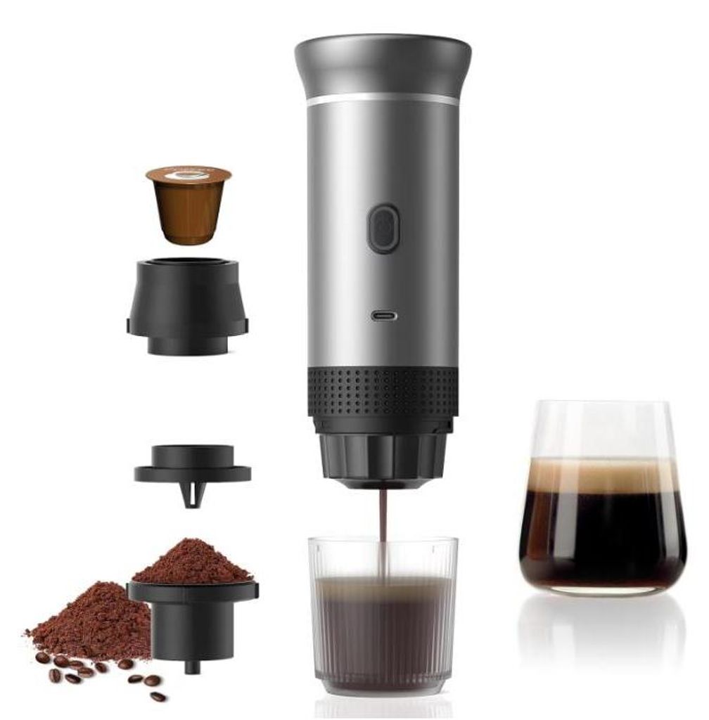 Macchina da caffè portatile senza fili Planet Tech 3 in 1, Immagine del prodotto 