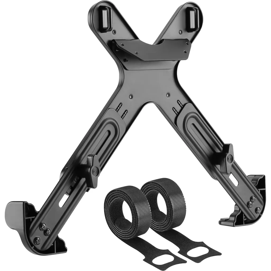 Support PC portable VESA robuste InLine avec rebords de sécurité 17 kg - 4