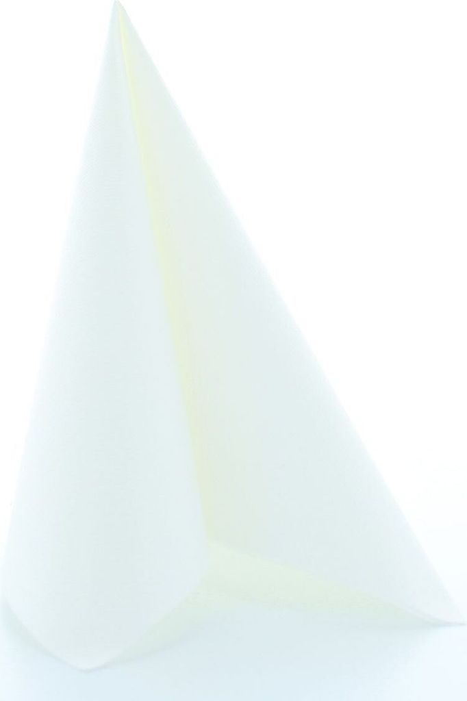 Airlaid Serviette Weiss, 40 x 40 cm, 50 Stück - Mank Produktbild 