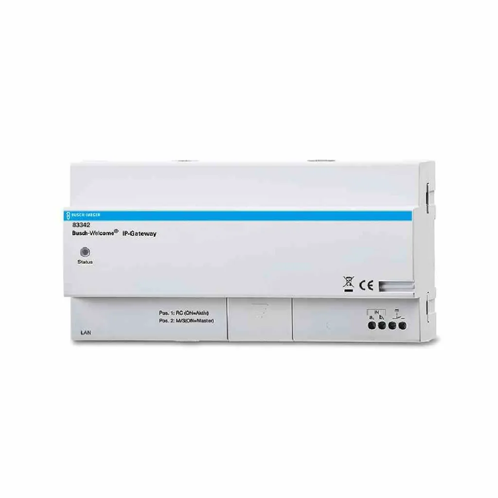 Passerelle IP Busch-Jaeger Welcome pour Communication Interphone Mobile