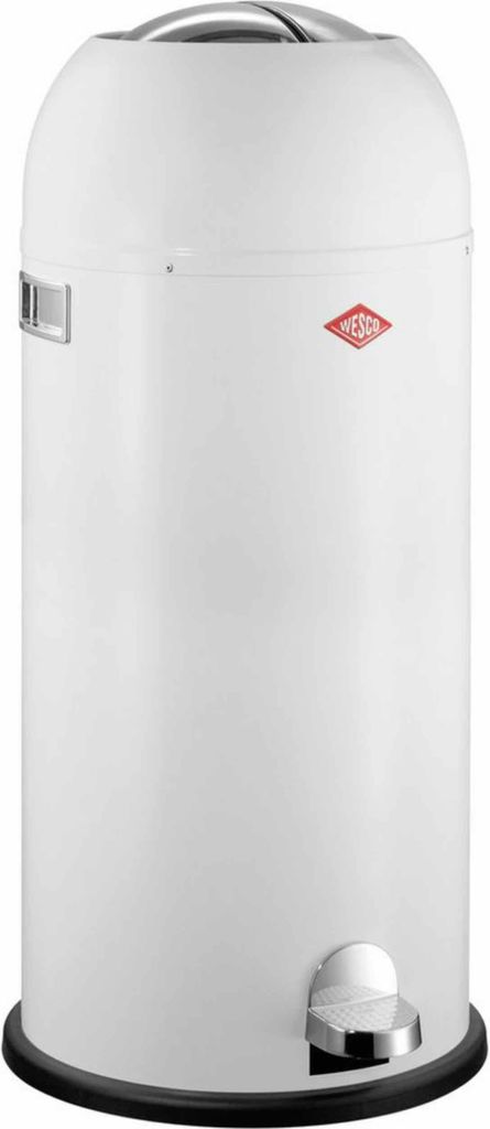 WESCO Kickmaster Maxi, Abfallsammler, 40 Liter weiß Produktbild 